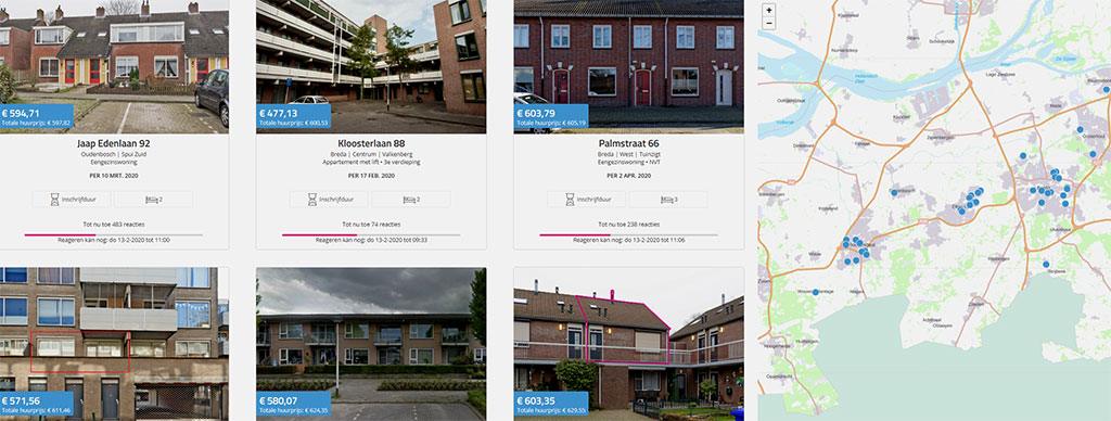 oferty mieszkań w Holandii