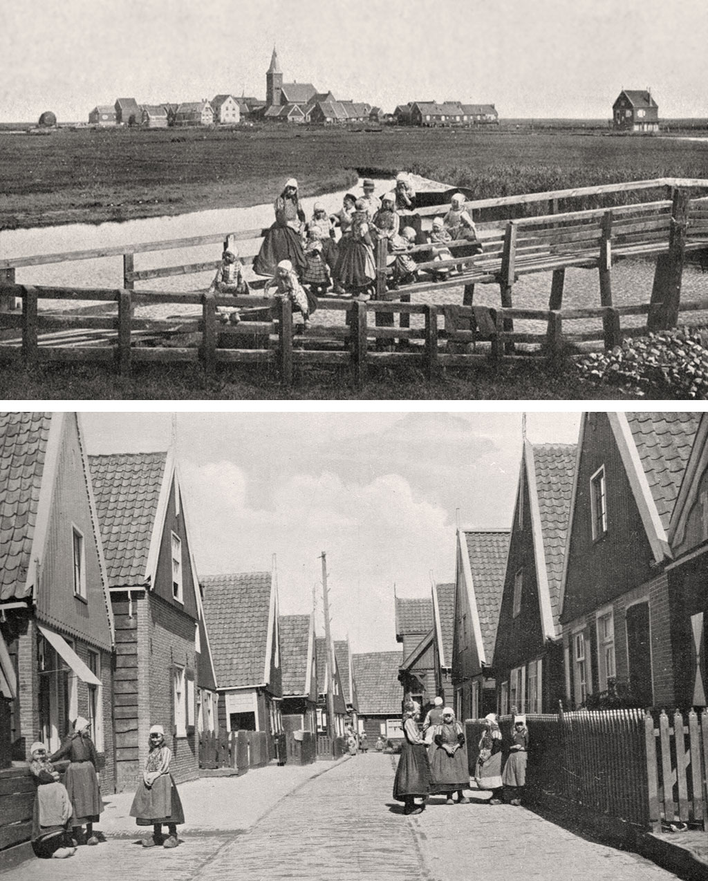 Holenderska wieś w 1920 r