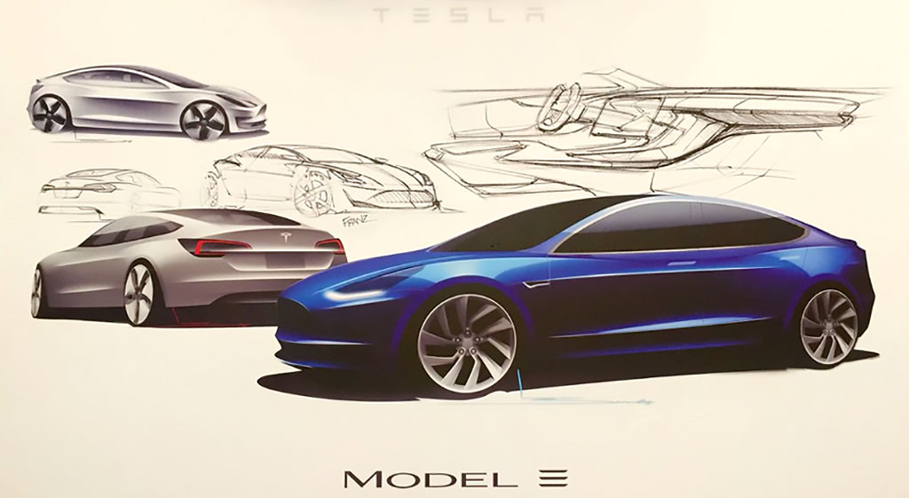 samochód elektryczny Tesla