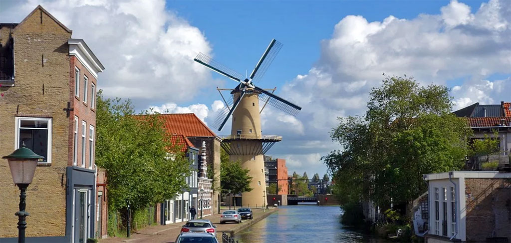 wiatraki galeriowe z Schiedam
