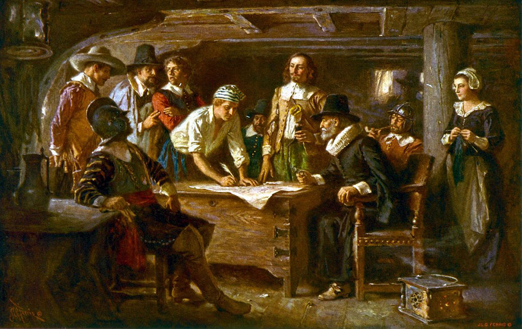 Podpisanie umowy Mayflower compact