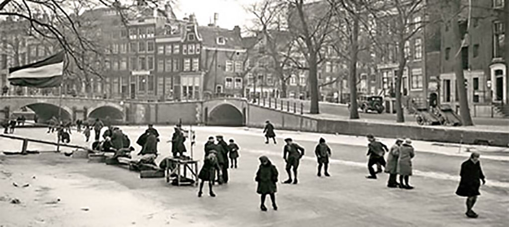 Zima 1940 w Amsterdamie