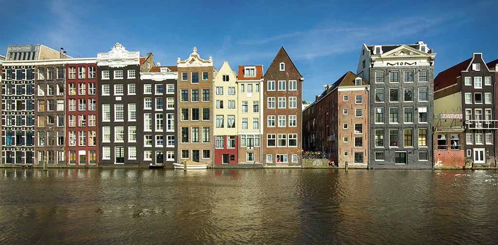 była rzeka w Amsterdamie