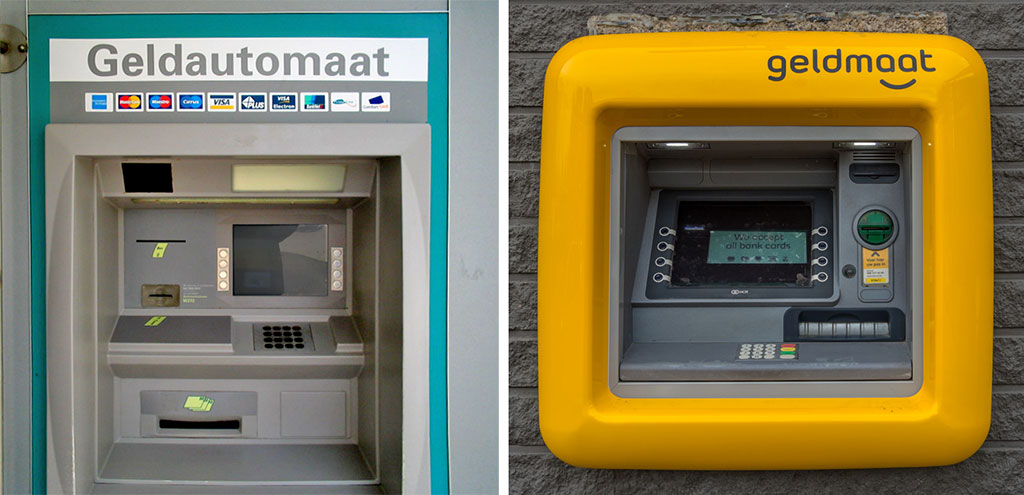 bankomat w Niderlandach