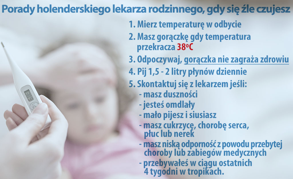 Porady holenderskiego lekarza pierwszego kontaktu.