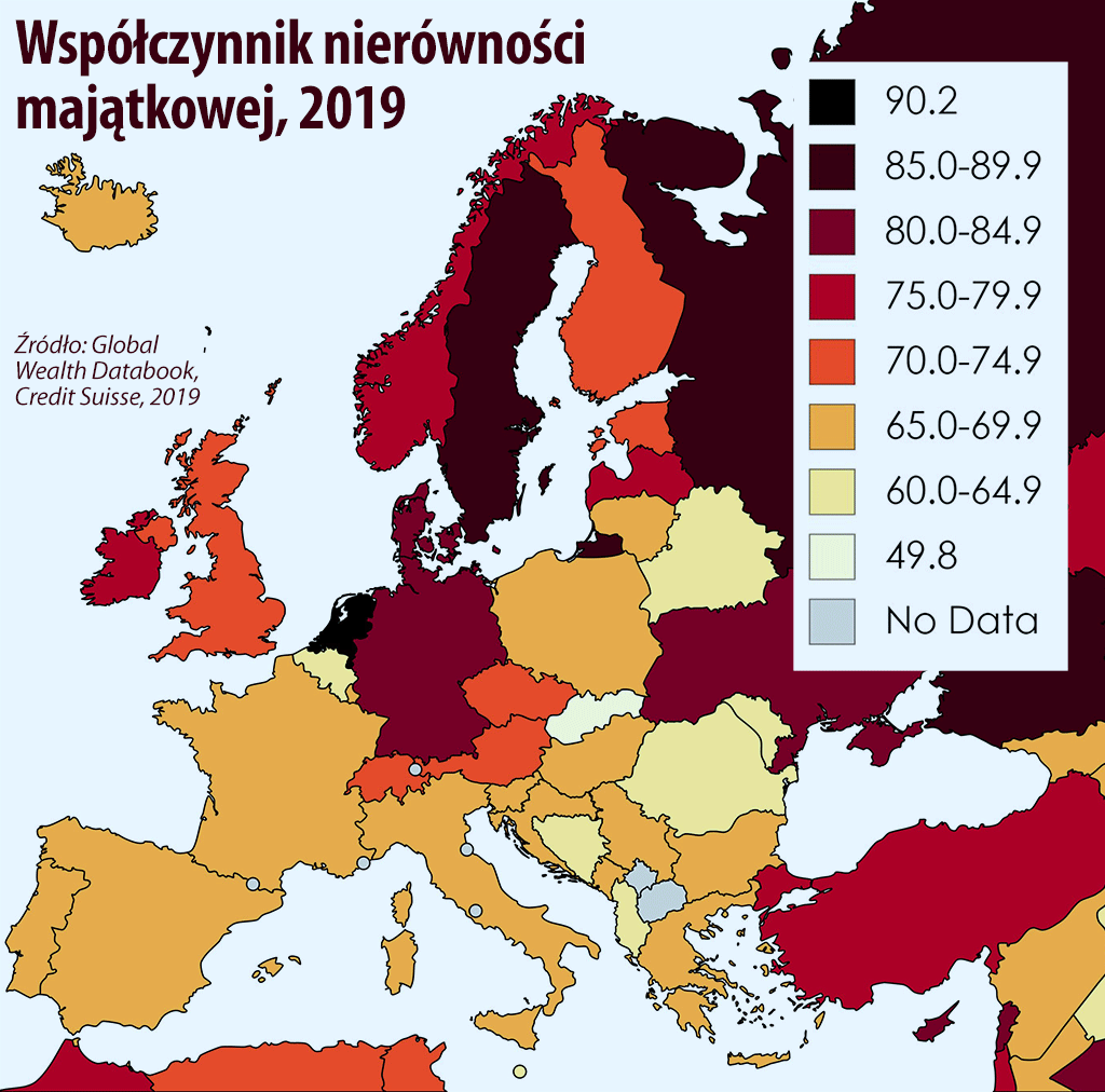 nierówność społeczna w Europie 2020.