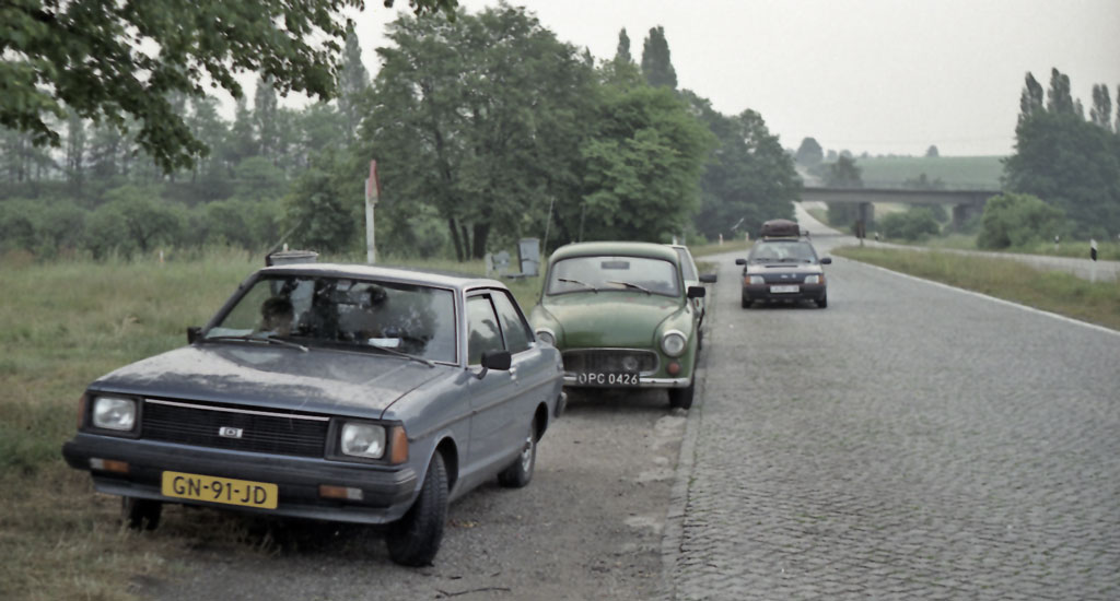 droga w NRD 1990