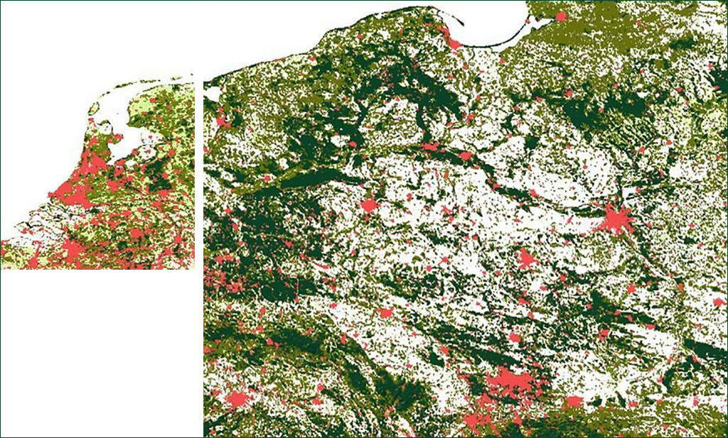 Zalesienie i urbanizacja Polski i Holandii