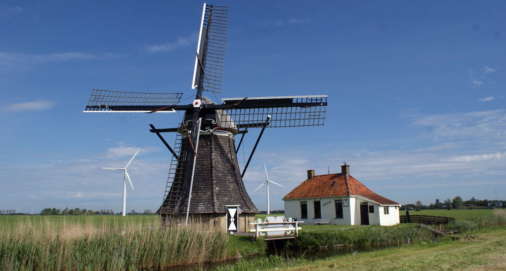 wiatraki holenderskie i turbiny wietrzne