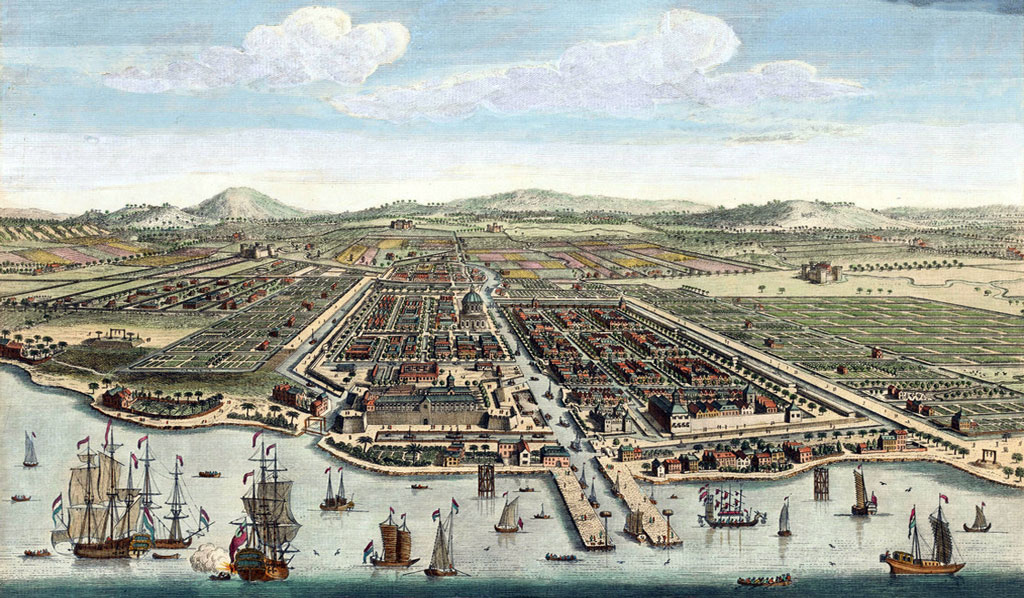 Holenderska stolica kolonii Indie Wschodnie - Batawia