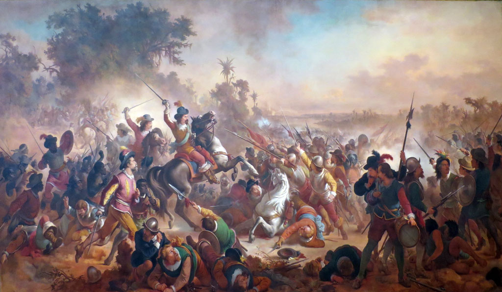 Bitwa Holendrów z Hiszpanami w Brazylii