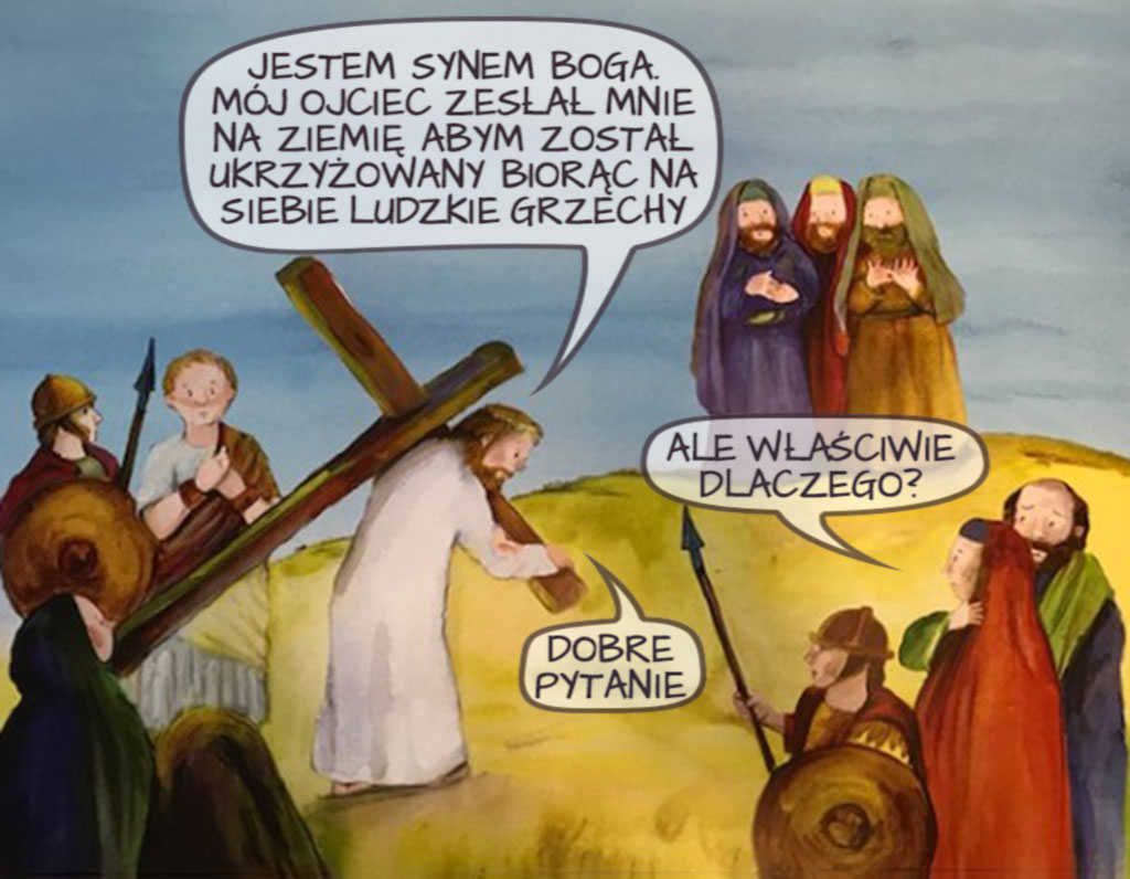 Jezus na krzyżu