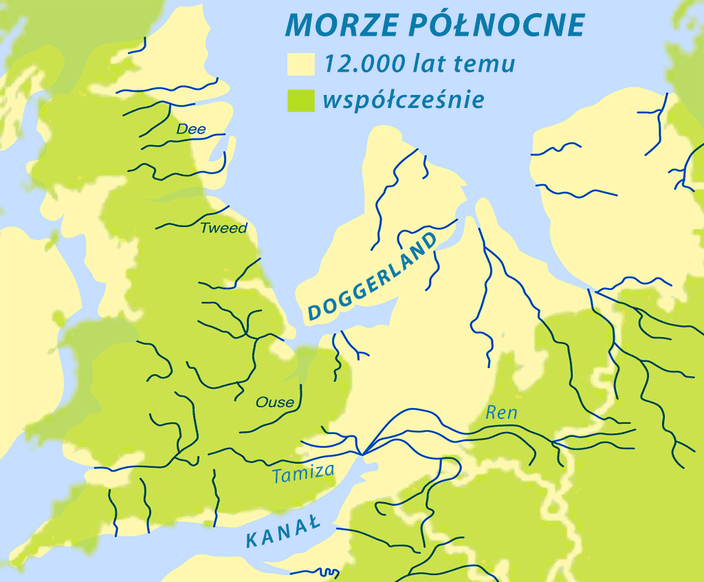 Morze Północne Doggerland