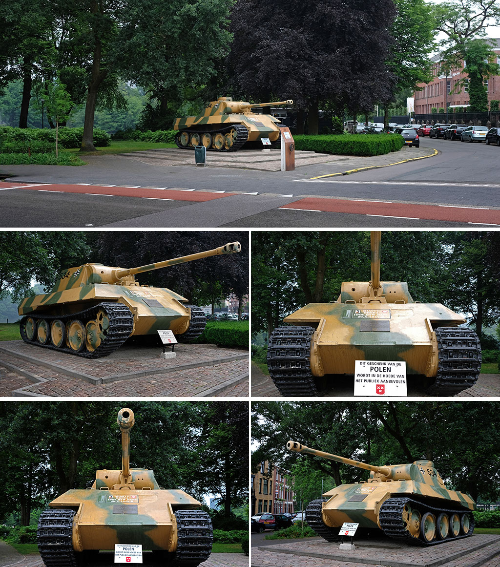 Polski czołg w Bredzie, Holandia