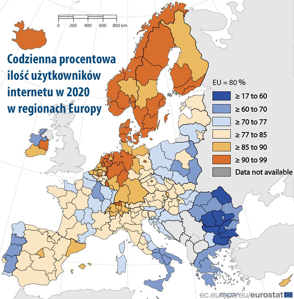 ilość użytkowników internetu 2020