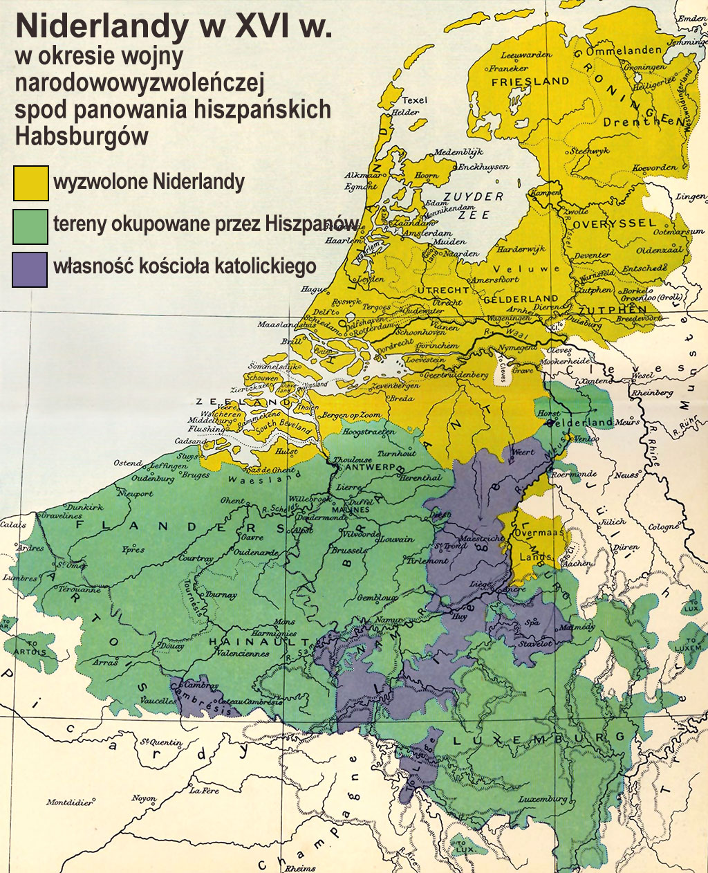 Niderlandy w XVI w