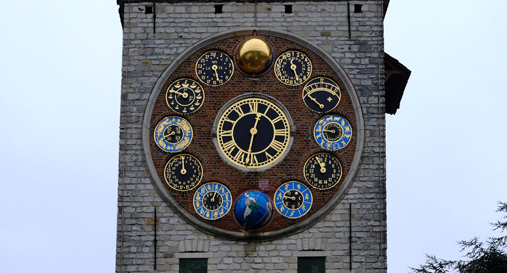 zegar na wieży