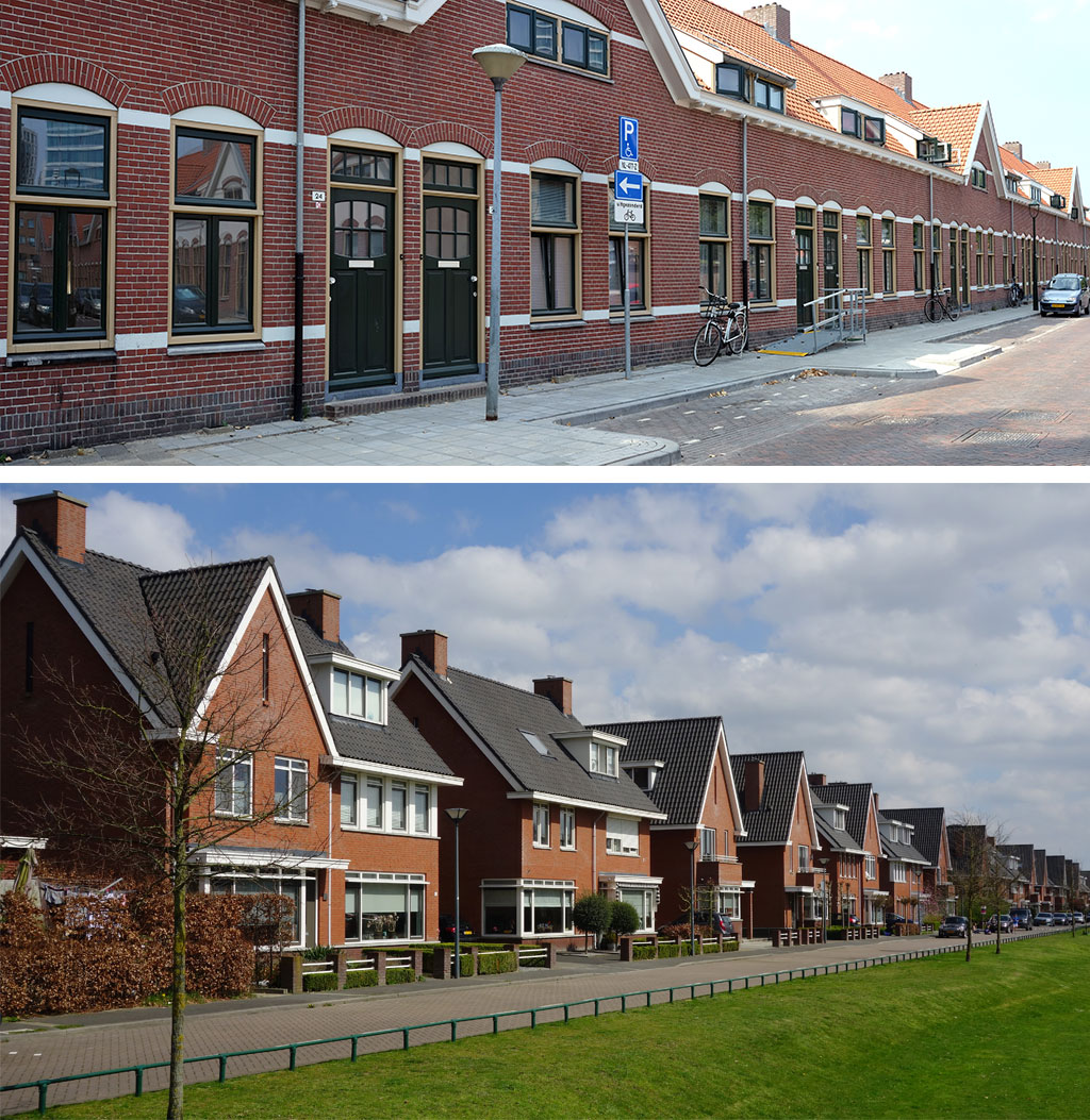 szeregowe domki w Holandii