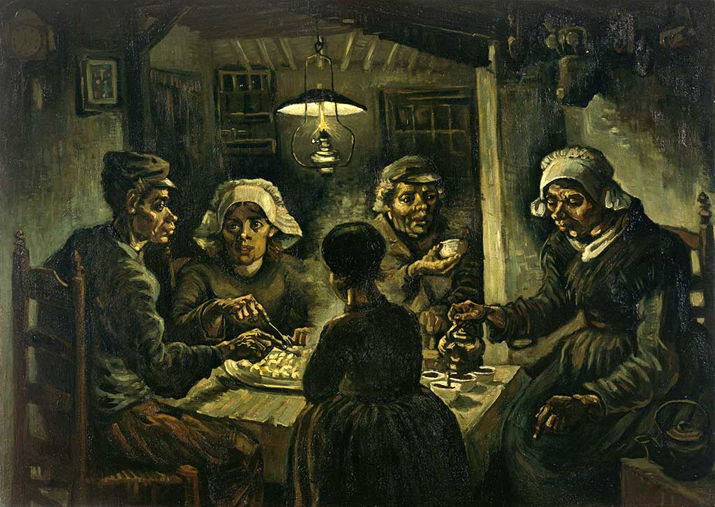 Zjadacze kartofli 1885