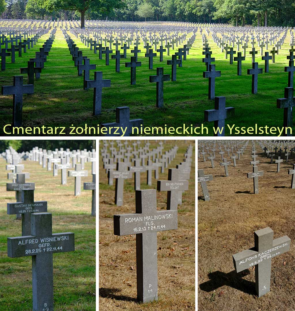 cmentarz niemiecki w Ysselsteyn Holandia