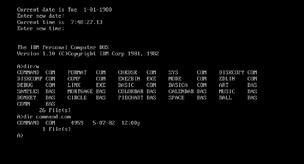 disk operating system