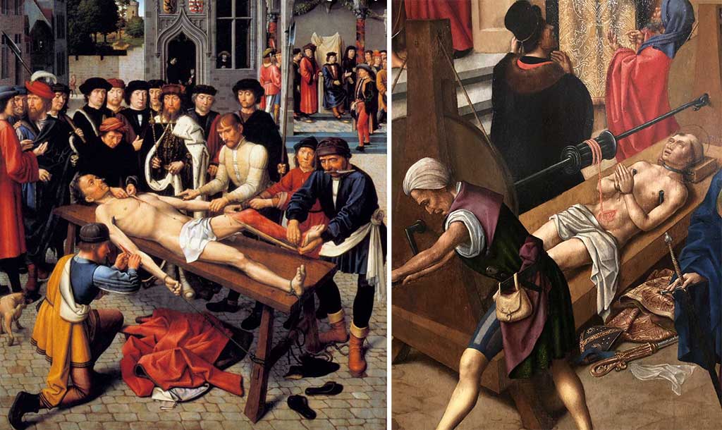 średniowieczne tortury