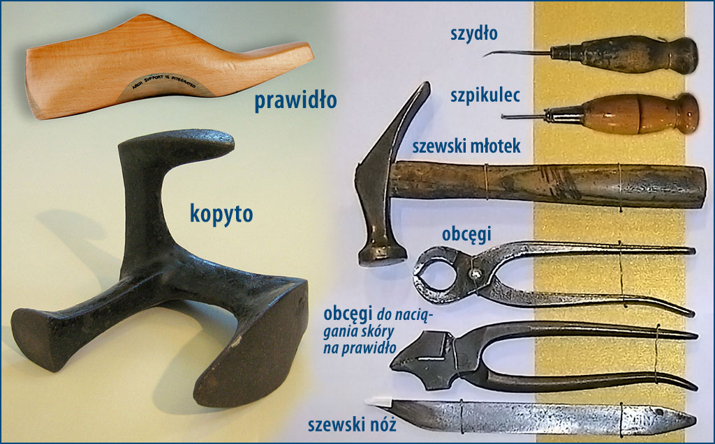 narzędzia szewskie