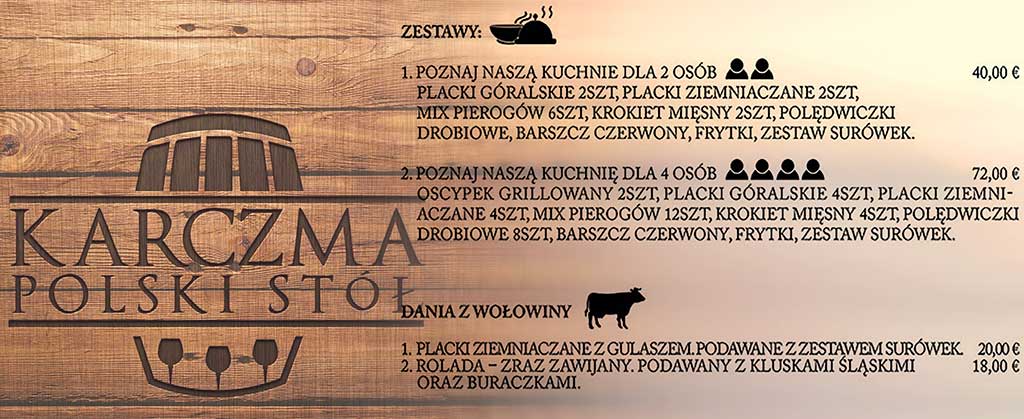 polska restauracja w Hadze