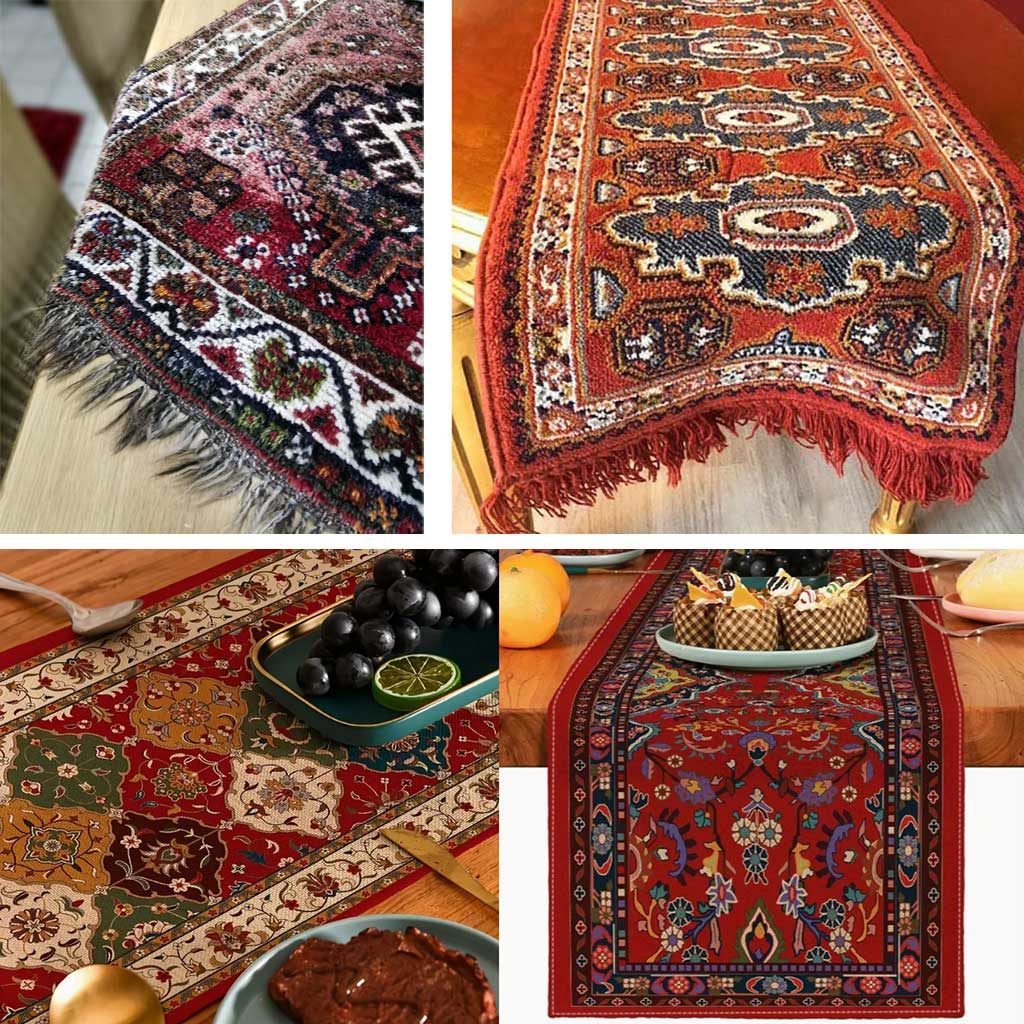 perskie dywany na holenderskich stołach