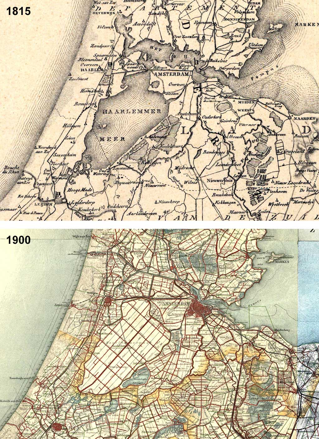 Polder wokół Amsterdamu