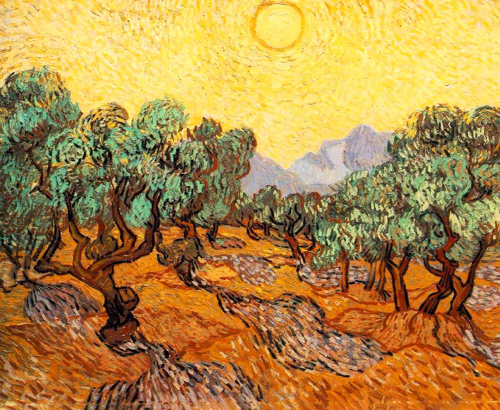 Van Gogh - ogród oliwny